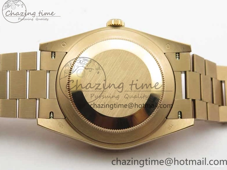 on 904 228239 Day-Date Version Dial President Stick Markers A2836 Bracelet RG RG RG New BP Dial 40mm 0313